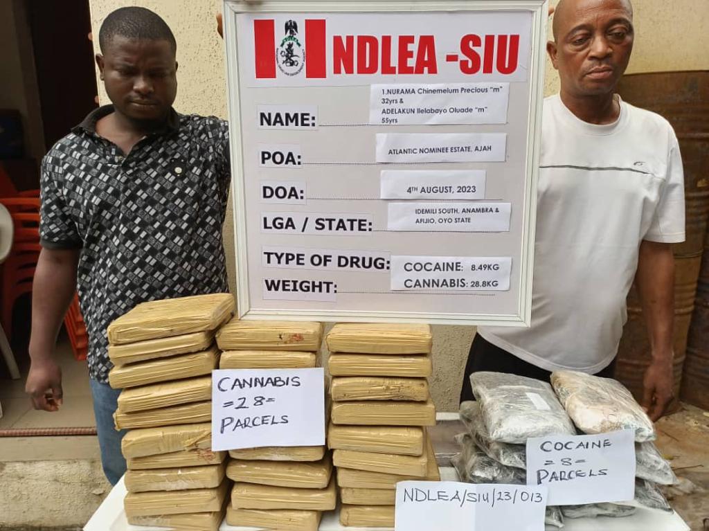 NDLEA Discovers Multi-billion Naira Cocaine, ‘loud’ Haul In Lagos ...